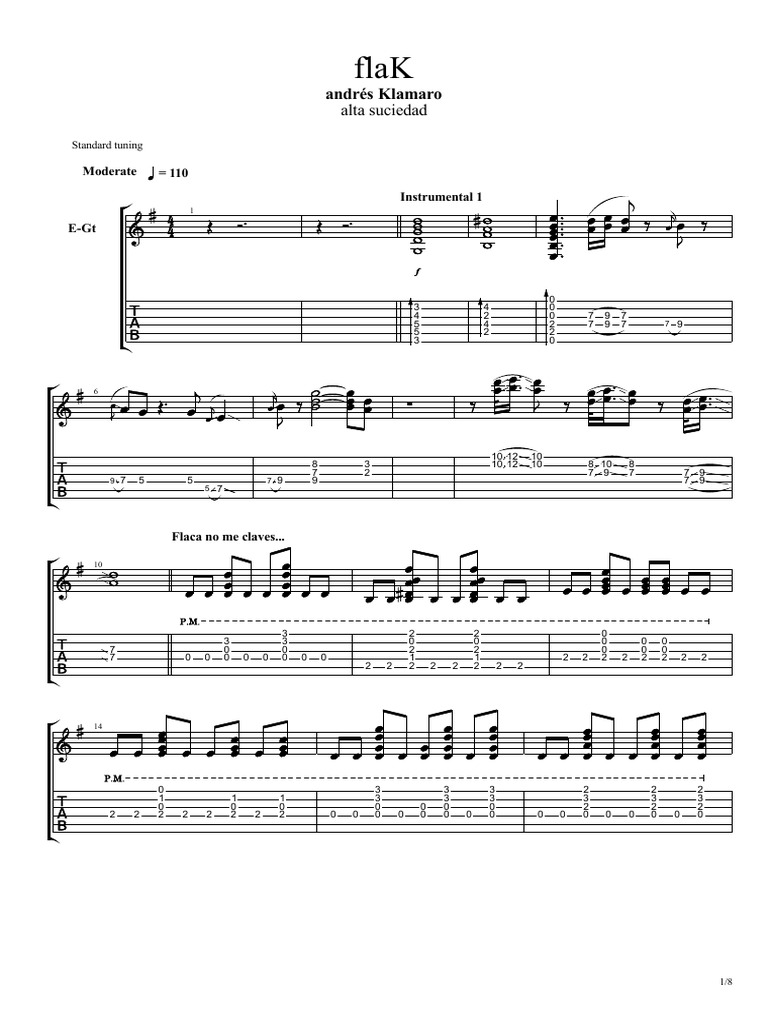 Tablaturas de 