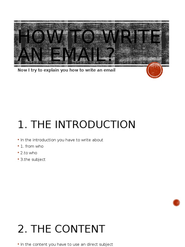 How to Write an Effective Email | PDF