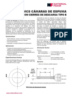 Cierre de descarga de cámara de espuma MCS