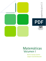 Matematicas Volumen I Beatriz Campos Sancho MiBibliotecaVirtual PDF