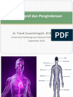 Sistem Saraf Dan Penginderaan DR Tiwuk Susantiningsih, M.Biomed