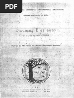 Dioceses brasileiras e suas paróquias