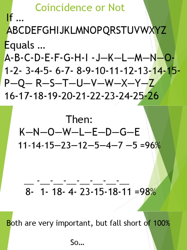 Alphabetic Value Analysis | PDF