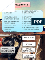 Penalaran Logis Untuk Mendapatkan Kebenaran