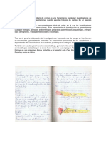 Cuaderno de Campo