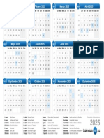 Calendario 2025 PDF