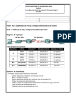 Taller 5 Cableado de Red y Configuración Básica de Router