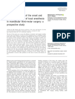 Factors Predictive of The Onset and Duration of Action of Local Anesthesia in Mandibular Third-Molar Surgery: A Prospective Study