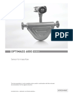 Manual de Operación OPTIMASS6400 PDF