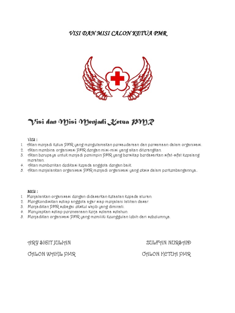 Visi Misi Pmr Smk Kumpulan Kunci Jawaban Buku
