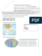 Prueba America Cuarto Año