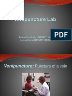 Venipuncture Lab Powerpoint