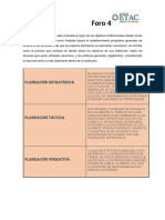 Foro 4 Planeación