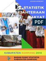Statistik Kesejahteraan Rakyat 2018 PDF