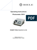 Operator´s Manual Photometer 5010 - V4.4 - RIELE Photometers.pdf