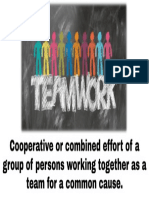 Teamwork Definition