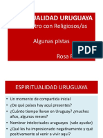 ESPIRITUALIDAD URUGUAYA, Confru