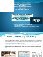 Aspectos Esen. Del Marco Teorico Que Explican Los Ele. Del Prob. en Su Vin. Con Los Par. de La Inves