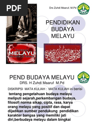 Diskripsi Ilmu Budaya Melayu Pdf