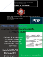 Eclímetro: instrumento topográfico para medir pendientes