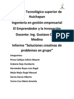 Informe Soluciones Creativas para Problemas de Grupo