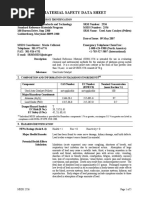 Basic Informatoin For OEL PBOEL-HHC IPI and API | PDF | Occupational ...