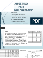 Estimación de proporciones y medias en muestreo conglomerado