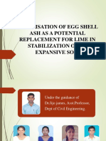 Valorisation of Egg Shell Ash As A Potential (Autosaved)