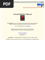 Download ConvertXtoDVD v4 Manual by Pablo Moo SN40511676 doc pdf