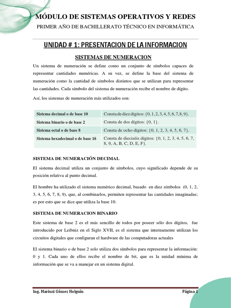 Modulo Sistemas Operativos Y Redesdocx Microsoft Windows