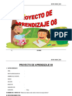 PROYECTO DE APRENDIZAJE  6° OCTUBRE - 2015.docx