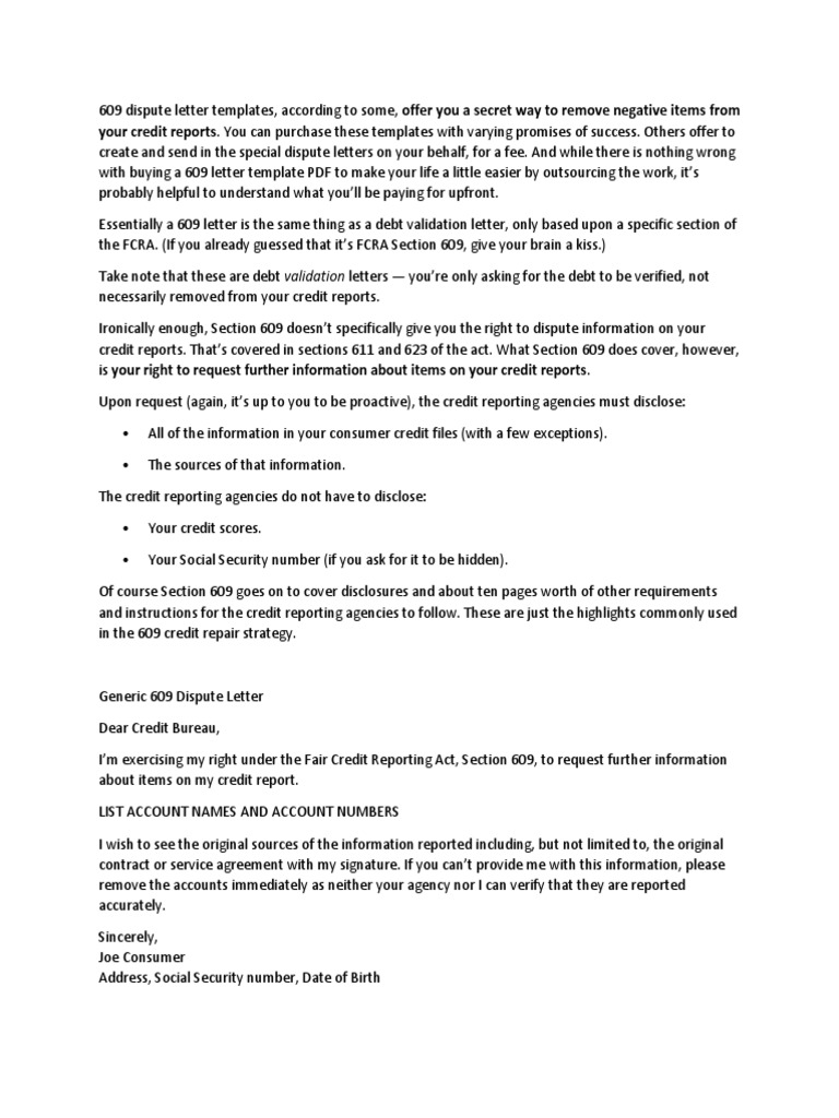 generic-609-credit-dispute-letter-pdf