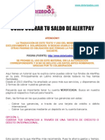Como Cobrar Comisiones-Saldo Alertpay - Manual en Español