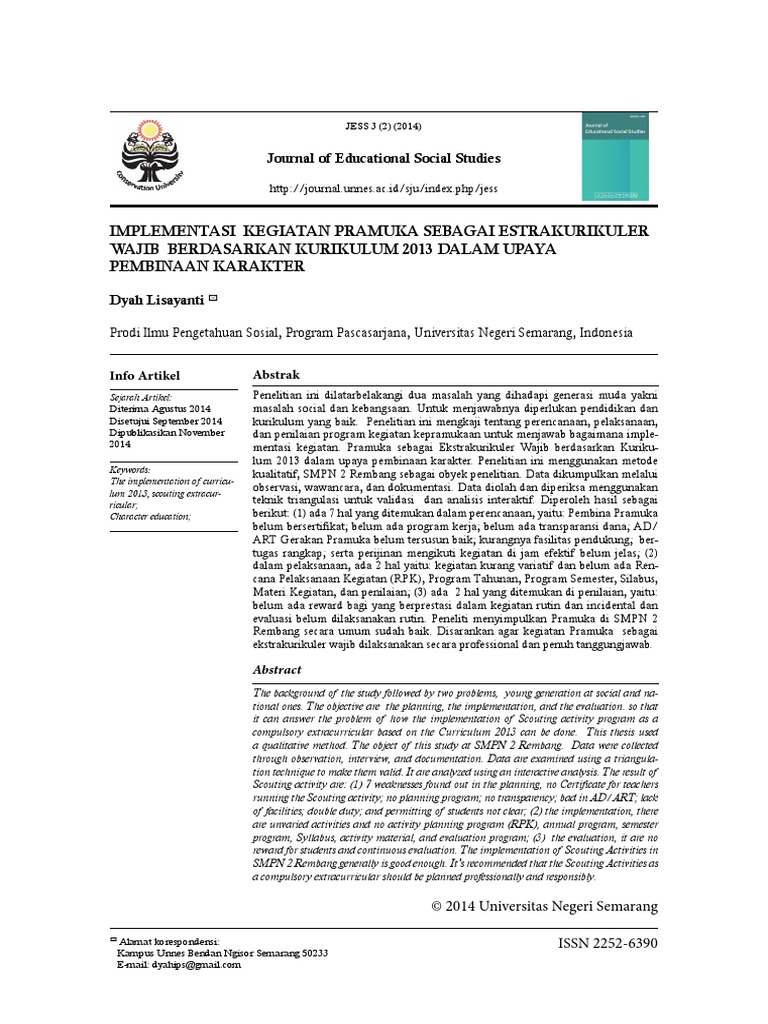 pramuka ekstrakurikuler wajib