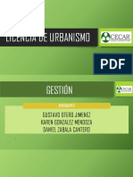 Gestion Licencias Urbanisticas