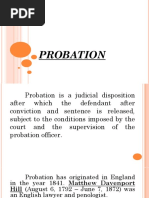 2 - History of Probation