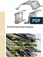 Cold Formed Steel Sections