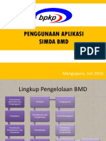 Penggunaan SIMDA BMD