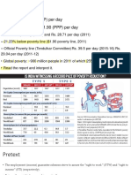 Poverty in India: - 2008-2015: $1.25 (PPP) Per Day - As of October 2015: $1.90 (PPP) Per Day