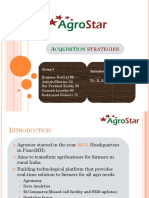 Acquisition Strategies Agrostar IIPM-B Ashish Sharma