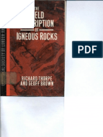 Richard Thorpe - The Field Description of Igneous Rocks PDF