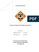 Laporan Akhir Penelitian Polyurethane PDF