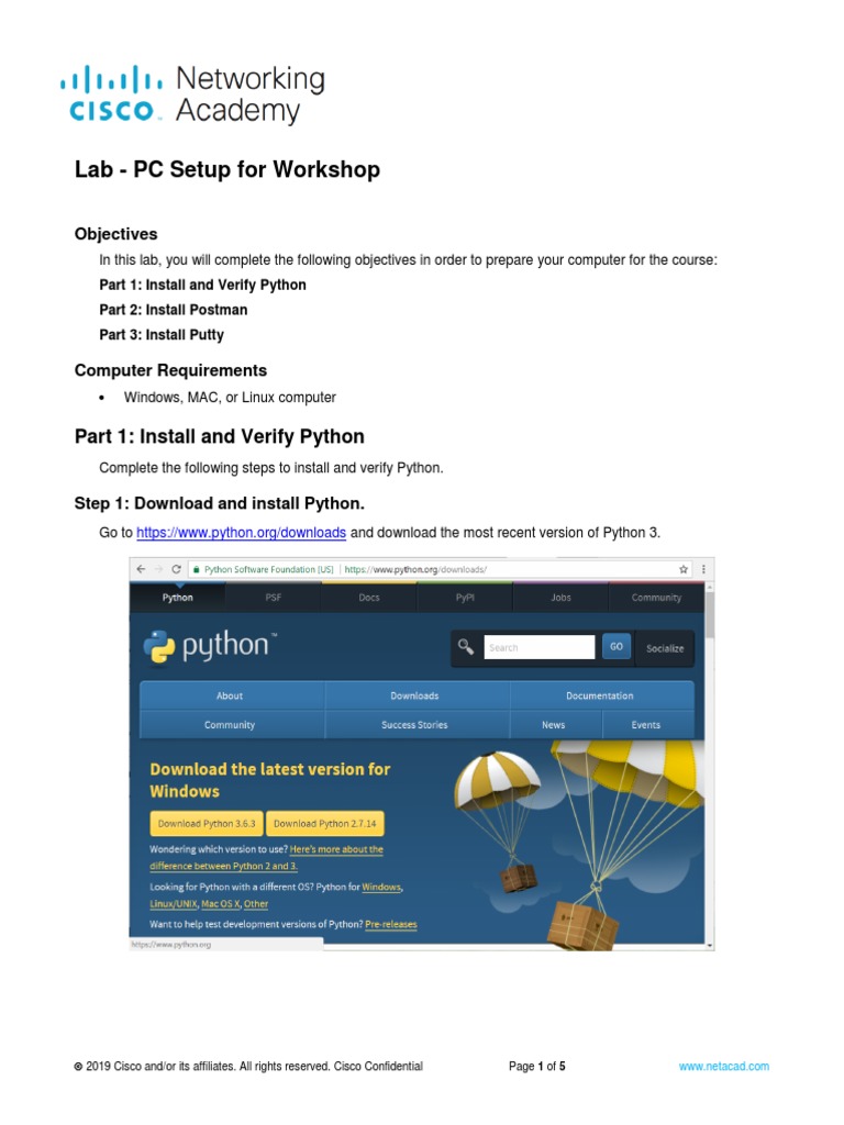 PC Setup For Workshop 6 April PDF | PDF | Microsoft Windows | Operating ...