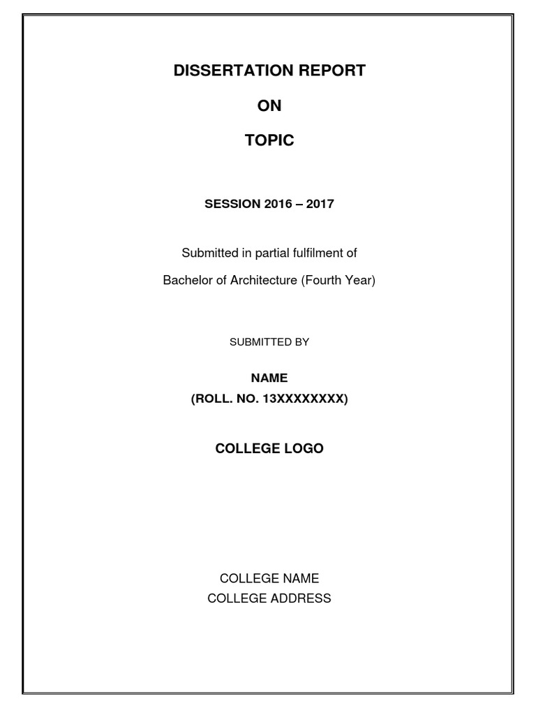 Dissertation Report ON Topic: SESSION 2016 - 2017 | PDF | Thesis | Color