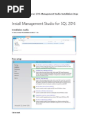 SQL Server 2016 Management Studio