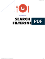 Mobile Search Filtering UIRecipe PDF