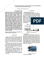 Uji Performansi Pada Sistem Kontrol Level Air Dengan Variasi Beban Menggunakan Kontroler Pid