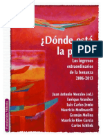 Dónde Está La Plata, Los Ingresos Extraordinarios de La Bonanza 2006 - 2013 PDF