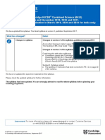 2019 2021 Syllabus Update Science