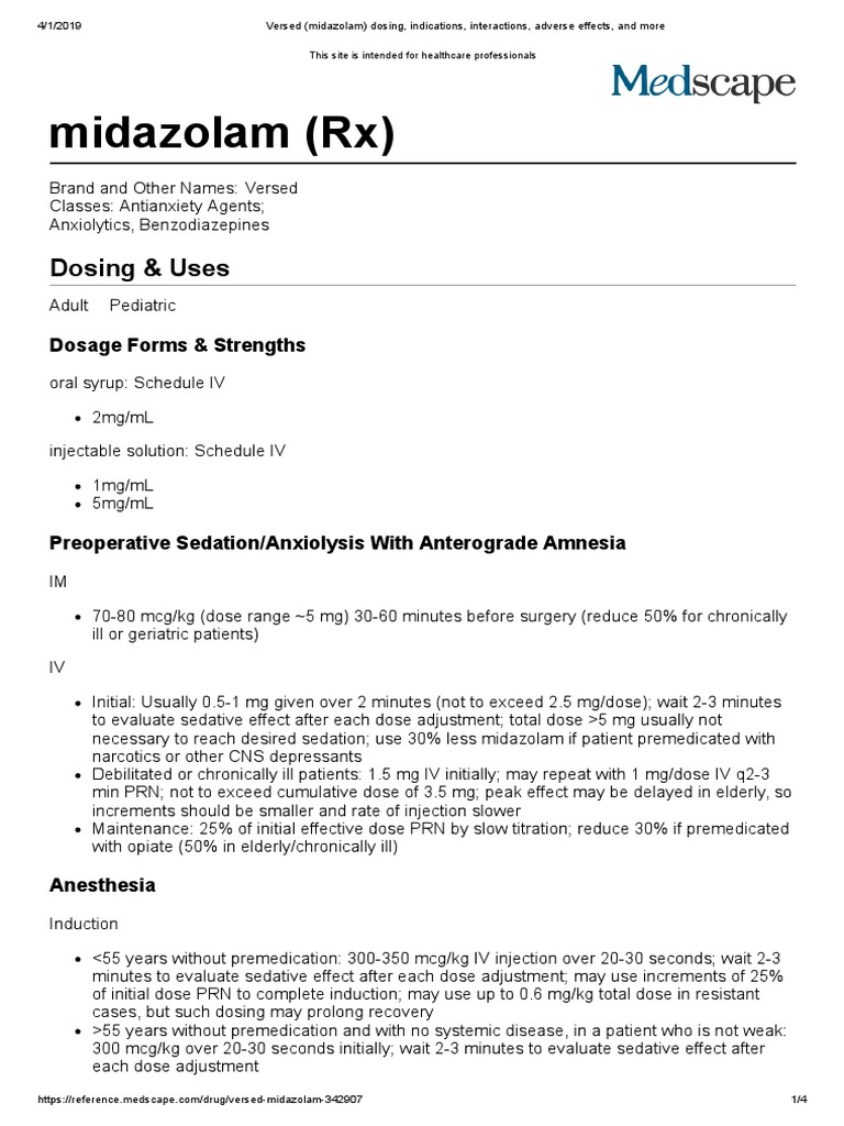 Diazepam 5 Mg Medscape